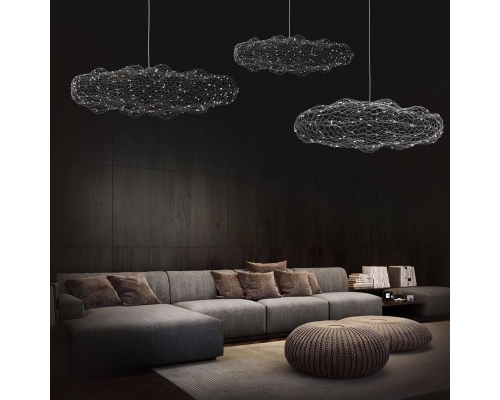 Подвесной светодиодный светильник Loft IT Cloud 10247/550 Silver