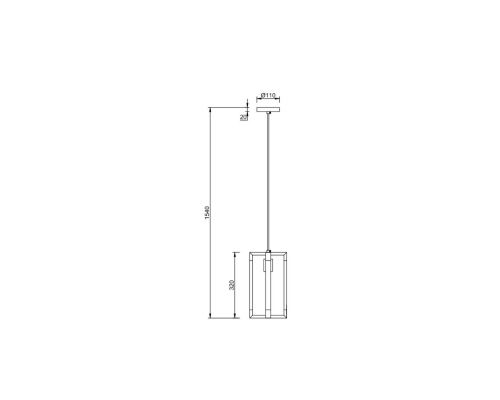 Подвесной светильник Vele Luce Palermo VL5023P11