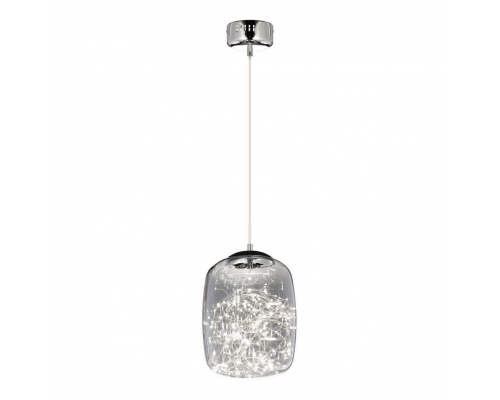 Подвесной светодиодный светильник Lumina Deco Daisy LDP 6824-220 CHR+GY