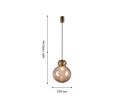 Подвесной светильник Favourite Ortus 4268-1P