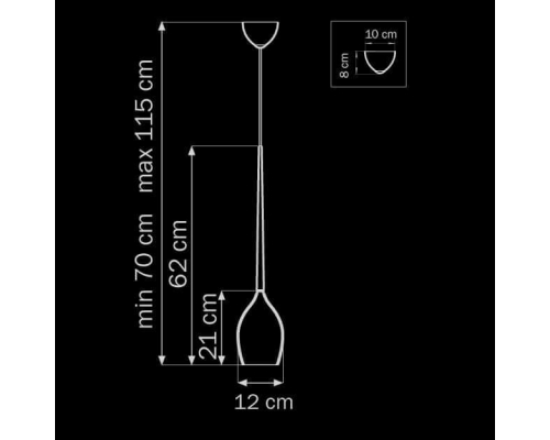 Подвесной светильник Lightstar Meta Duovo 807110