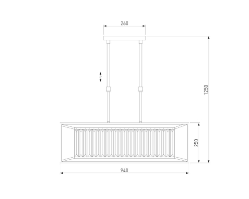 Люстра Bogates 299/6 шампань Strotkis