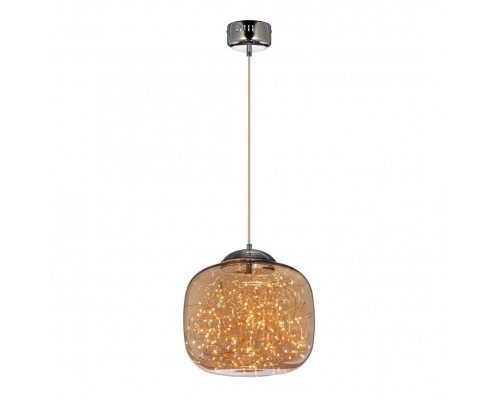 Подвесной светодиодный светильник Lumina Deco Daisy LDP 6823-300 CHR+AMB