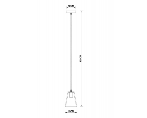 Подвесной светильник Arte Lamp Brussels A8030SP-1BK