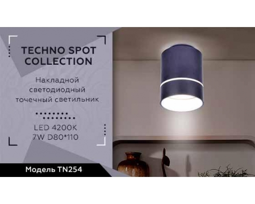 Потолочный светодиодный светильник Ambrella light Techno Spot TN254