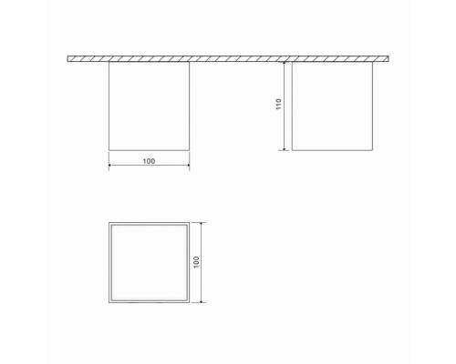 Потолочный светодиодный светильник DesignLed GW-8601-10-WH-WW 004898