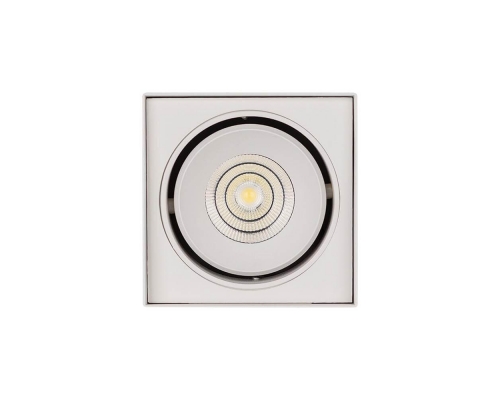 Потолочный светодиодный светильник Arlight SP-Cubus-S100x100WH-11W Warm White 40deg 020386