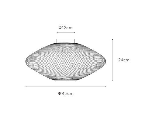 Потолочный светильник Lucide Mesh 21123/45/30