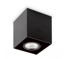 Потолочный светильник Ideal Lux Mood PL1 D09 Square Nero 243948