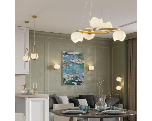 Торшер Odeon Light Modern Waterlily 4873/2F