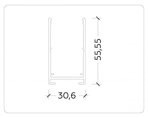 Шинопровод Ambrella Light Track System Magnetic 220V GL1005