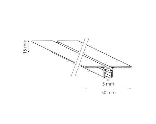 Шинопровод встраиваемый Lightstar Linea 506327