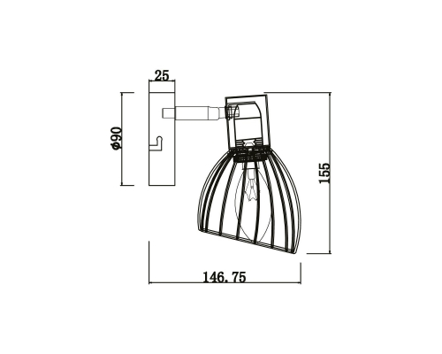 Спот Vele Luce Gorgon VL5382W01