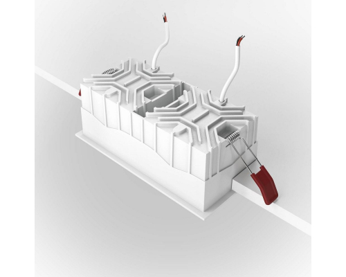 Встраиваемый светильник Maytoni Alfa LED DL043-02-15W4K-D-SQ-W