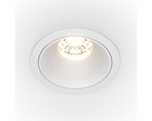 Встраиваемый светильник Maytoni Alfa LED DL043-01-10W3K-RD-W