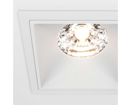 Встраиваемый светильник Maytoni Alfa LED DL043-01-15W3K-D-SQ-W