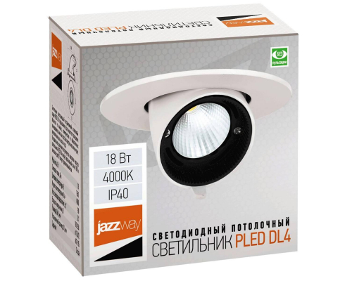 Встраиваемый светодиодный светильник Jazzway PLED DL4 5021884