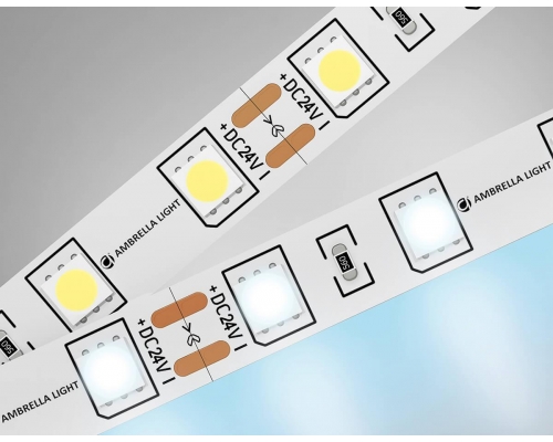 Светодиодная лента Ambrella Light 14,4W/m 60LED/m 5050SMD холодный белый 5M GS4003