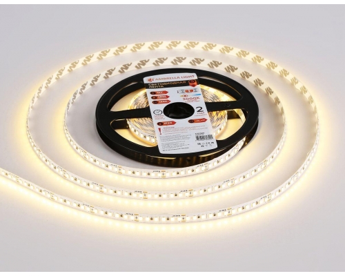 Светодиодная лента Ambrella Light 14,4W/m 180LED/m 2835SMD теплый белый 5M GS1301