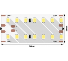 Светодиодная влагозащищенная лента DesignLed 25W/m 280LED/m 2835SMD нейтральный белый 2,5M 003246