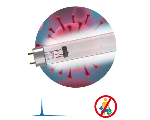 Лампа ультрафиолетовая бактерицидная ЭРА UV-С ДБ 15 Т8 G13 Б0048972