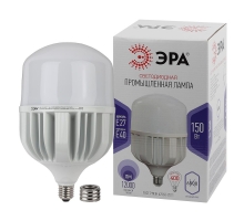 Лампа светодиодная сверхмощная ЭРА E27/E40 150W 6500K матовая LED POWER T160-150W-6500-E27/E40 Б0051796