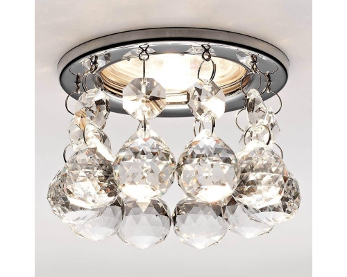 Встраиваемый светильник Ambrella light Crystal K2051 CH/CL