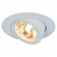 Встраиваемый светильник Arte Lamp Accento A4009PL-1WH