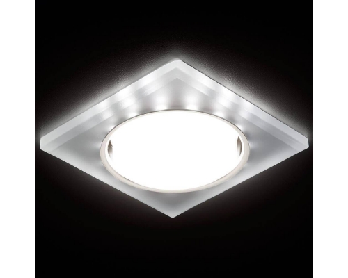 Встраиваемый светильник Ambrella light GX53 LED G215 CH/WH