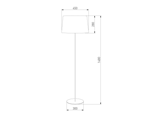 Торшер TK Lighting 2919 Maja