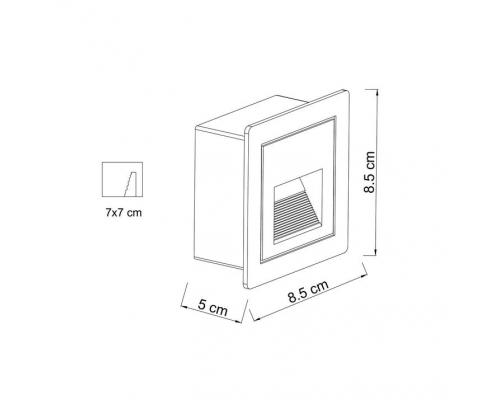 Уличный светодиодный светильник Arte Lamp Piazza A7325IN-1BK