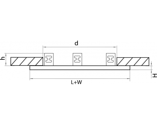 Рамка Lightstar Domino Quadro 214537