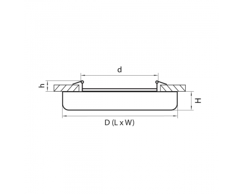 Встраиваемый светодиодный светильник Lightstar Zocco 221364