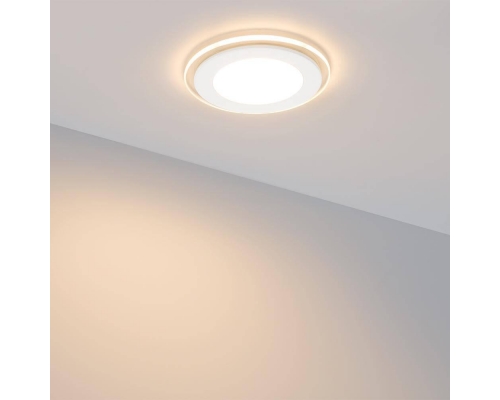 Встраиваемый светодиодный светильник Arlight LT-R160WH 12W Day White 120deg 016568