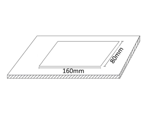 Встраиваемый светильник Crystal Lux CLT 001С2 BL