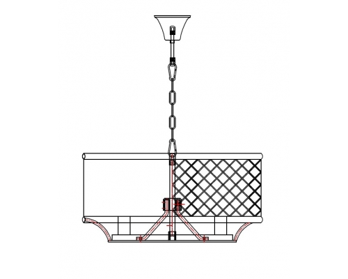 Люстра MAK-interior Klaris UR198-6