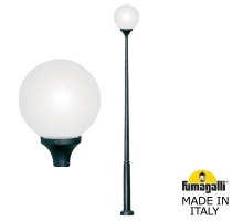 Парковый фонарь Fumagalli GLOBE 400 modern черный, бежевый G41.372.000.AYE27